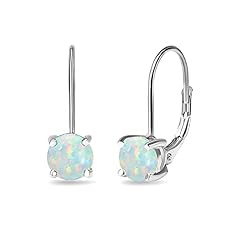 Synthetic Opal - Silver