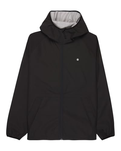 Element - Alder 2.0 Travel Flint Black - Windbreaker - Black - Xl - 100% Polyester