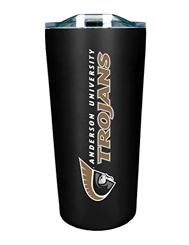 The Fanatic Group Anderson University Double Walled Soft Touch Tumbler, Design-5 - Black