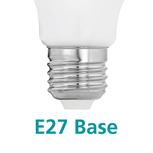 Eglo Dimmable E27 LED Light Bulb Milky, Opaque Edison lamp, 7.5 watt (Equivalent to 60 watt), 806 Lumen, Warm White Glow - Image 4