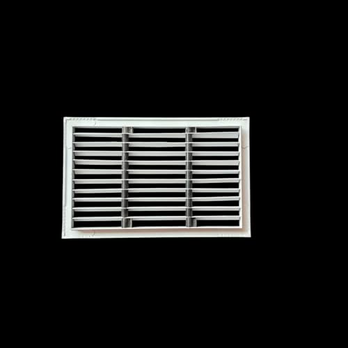 Image of Premium Central air Conditioning Grille- Linear Bar Grilles - Aluminium Powder Coated Grill, Ventilation Grill, Home Grill, ac Jali, Grill for Wall, Sidewall and Ceiling (10 inch * 6 inch)