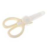 Abaodam Keramische Komplementärzschneider Reiseküchenschere Gemüseschneider Schere Tragbarer Lebensmittelschneider Essensschereschneider Kleine Küchenschere Weiß Keramik