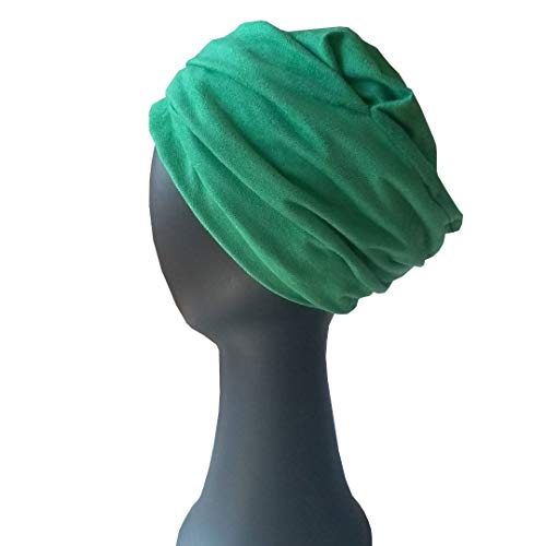 Turbante Feminino Fechado Gorro Touca Sophie Verde Hortelã
