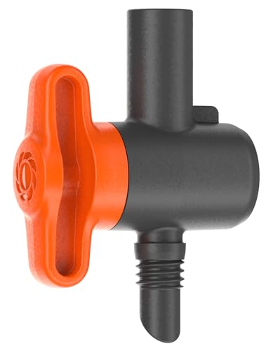 Gardena Micro Drip System válvula de regulación: para la regulación del caudal de Agua en Las boquillas de Chorro o en la tubería de alargue para boquillas de Chorro, Contenido: 5 Unidades (13231 20)