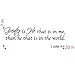 Greater is He That is in me, Than he That is in The World. Bible Scripture Christian Vinyl Wall Art Decal - V1