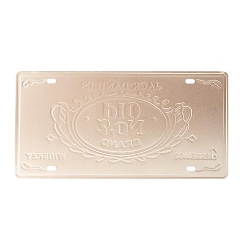 Image of Jack Da niels Old No.7 Vintage Retro Metal Signs - License Wall Plate, Decorative Car Tag for Cafe, Restaurant, Shop, Home, Hotel, Club, Office, Living Area - Design Plaque