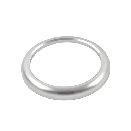 GZYF 1 Pc Stopwatch Ring Compass Cover Aluminum Alloy Silver for Porsche 911 2012-2021