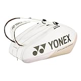 Schlägertasche YONEX pro Racquet Bag 10 pcs Sand beige Schlägertasche Beige - Rosa