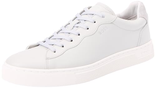 BOSS Rhys_Tenn_FL, Zapatillas Mujer, Light/Pastel Grey, 39 EU