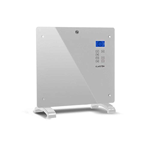 Klarstein HeatPalMica15 Calefacción eléctrica - Estufa Mica, 1500 W, 2 Niveles, Montaje en Pared,...