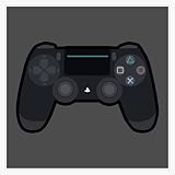 PS4 Cool Design for Gamers Bumper Sticker Window Water Bottle Decal 5'