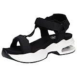 Suela antideslizante XTI 44203, Sandalias Deportivas Mujer, Negro, 39 EU