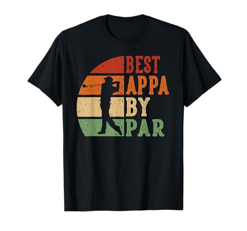 Best Appa By Par Classic Heritage Golf Father's Day T-Shirt