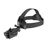 GoAssemb Helmet-Style Night Vision Telescope, 4K Night Vision Accessories for Adults, Monocular Digital Device with Super Bright Infrared Light, 32G Memory