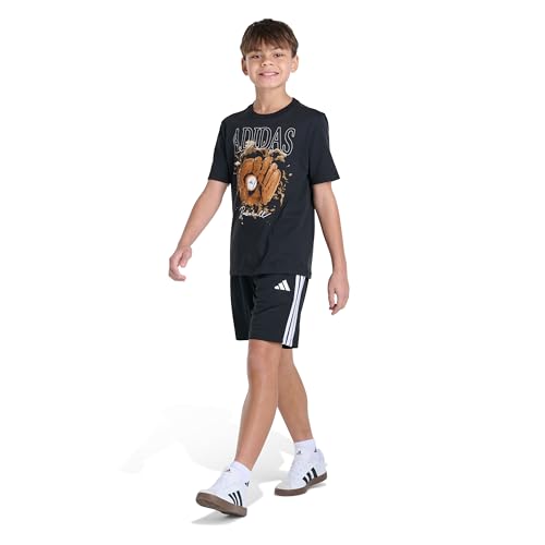 Image of adidas Boys Sports Theme Short Sleeve Tee