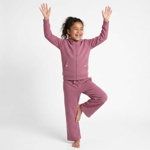 Image of Mightly Fleece Zip Hoodie | Boys & Girls' Organic Cotton Hooded Sweatshirts w /Pockets, Fair Trade Certified for Toddler&Kids