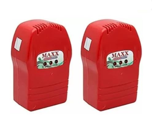 DIGSMORDEN 2 no. Power Saver 3 KW Electricity Saving Device Electricity Saver Bill Killer Power Saver (Red)-picture-14