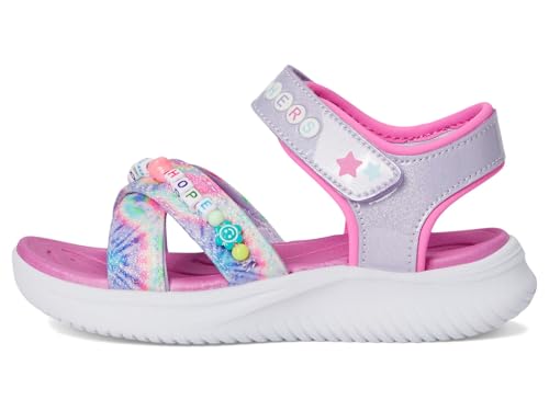 Skechers Girl's Jumpsters Sandal-tie Dye BFFs4