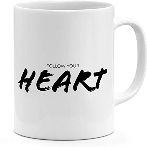 papeyone Follow Your Heart Brave Strong Youth Mug