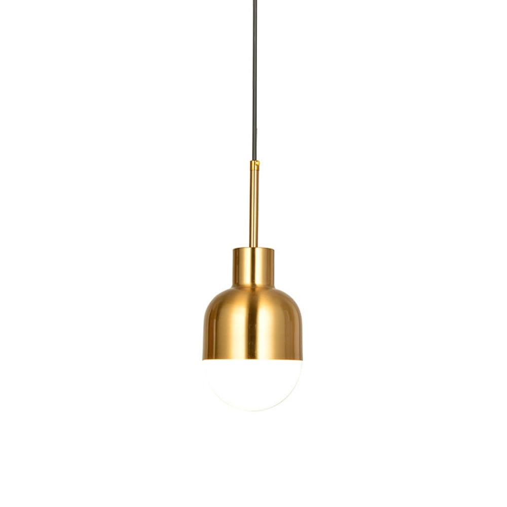 Luminaire de plafond en fer or au design scandinave épuré