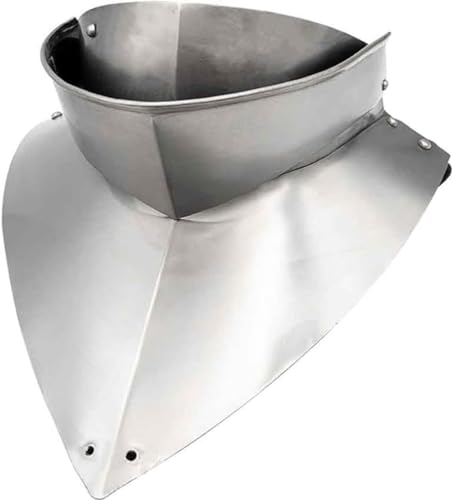 ANTIQUEMEDIEVAL Mittelalterlicher Gorget aus dem 15. Jahrhundert mit Bevor Silber