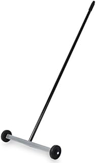 Master Magnetics - Magnetic Sweeper with Wheels, 14.5” - Pick up Nails, Needles, Screws and More 07263