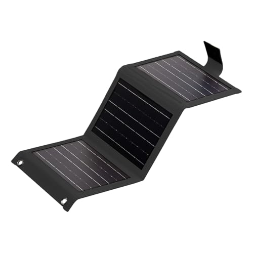 Panel solar plegable Dtaigou para cargar tu móvil y tablet en acampadas