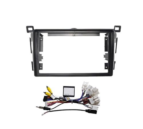 Kit Façade Autoradio 9 Pouces Toyota RAV4 2013-2018 Cadre Cable Canbus Android