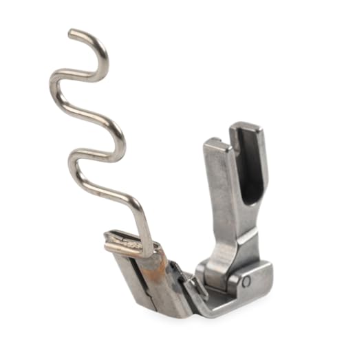 Pie prensatelas elástico 12 mm acero ajustable silver