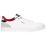 Zapatillas deportivas Pepe Jeans Kenton Colours, Zapatillas Hombre, 800 Blanco, 43 EU