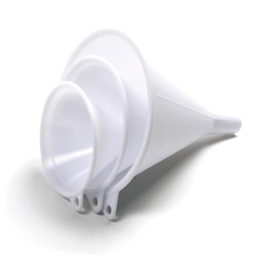 Norpro Lot de 3 entonnoirs en plastique