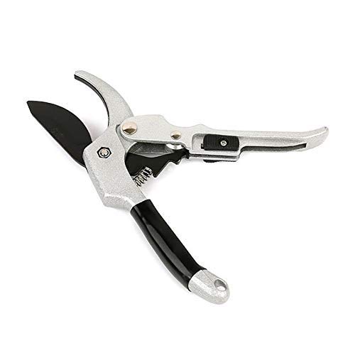 TEmkin Tijeras de podar, Tijeras portátiles de nitidez, Tijeras de podar manuales para jardinería, Herramienta de Tijeras de jardín para arbustos, Tijeras de Rama de Yunque, podadora de jardín