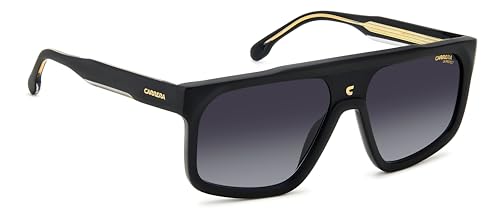Carrera Casual Squared Sunglasses, Matte Black/Grey Shaded, 59/16/1453