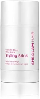 SHEGLAM HAIR Locked in Glossy Shine Strong Styling Stick - Hair Smooth Wax Stick, Flyaway Hair Control, Elegant Sticks, Long-Lasting Hold, Sleek Look In 1-Swipe