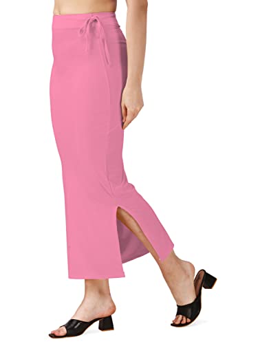 Image of Mehrang Microfiber Saree Shapewear Petticoat for Women, Cotton Blended Shape Wear Dress for Saree