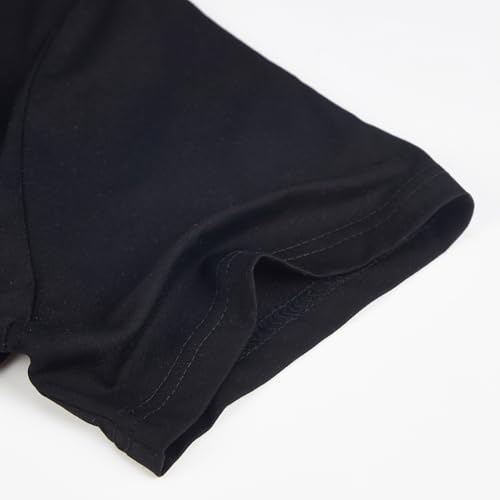 Girls Crop Tops Kids Short Sleeve Crewneck Dropped Shoulder Fashion Shirts Tee4