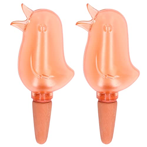 CHEOTIME 2Pack Self Watering Spikes, Indoor Plant Automatic Watering Device, Bird Shape Automatic Irrigation Spikes, Plant Watering Devices