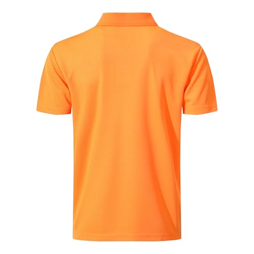 Opiniones y reviews de Playera Polo Naranja los más recomendados. 9 Imagen adicional