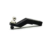 CNC Aluminum Tow Trailer Drop Hitch Receiver For TRAXXAS TRX-4 Crawler Black
