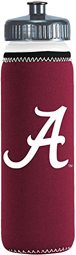 Kolder College Van Metro Squeezable LDPE 22 Ounce Water Bottle (Alabama) Crimson Tide)