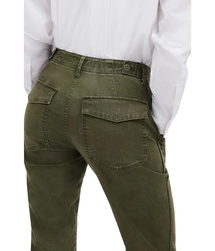 Madewell Women's Midrise Stretch Utility Slim Leg4