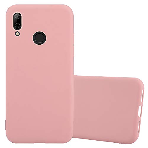 Cadorabo Custodia Per Huawei P Smart 2019: Cover Morbida Candy Rosso, Sottile E Antiurto