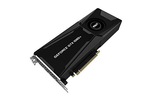 Palit NEB108T019LC-1021F GeForce GTX 1080 Ti 11GB GDDR5X - Tarjeta gráfica (GeForce GTX 1080 Ti, 11 GB, GDDR5X, 352 bit, 5505 MHz, PCI Express x16 3.0)