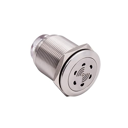 Voyant clignotement intermittent 22mm 24V LED alarme lampe rouge métallique