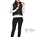 Jessica Simpson Cropped Puffer Vest Women, Sleeveless Women’s Outerwear Vests