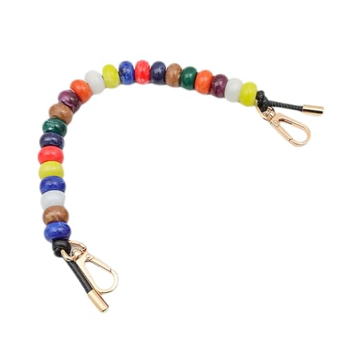 Accesorio de bolso de cuentas con eslabones de resina ligeros y resistentes