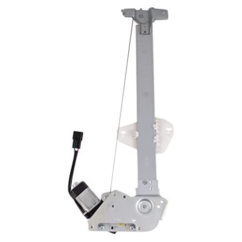 Image of TRQ Rear Passenger Side Power Window Motor and Regulator Assembly Power Compatible with 2008-2012 Honda Accord Sedan 2010-2011 Accord Crosstour 2012-2015 Crosstour