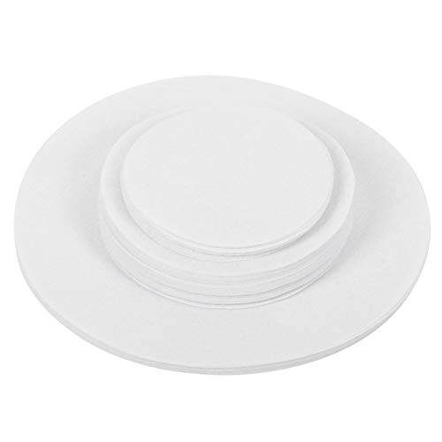 aqxreight Almohadilla Protectora de Fieltro para Platos, Separador de Almacenamiento Antifricción, Estera Aislante, de Comida, Divisor de Porcelana para Almacenamiento de Cocina