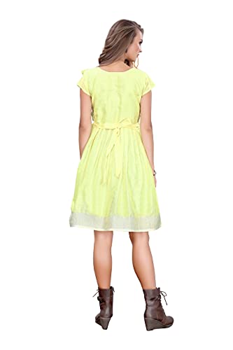 Image of PERFECTBLUE Women's Linen Blend Kurti(KurtiPlain Variation)