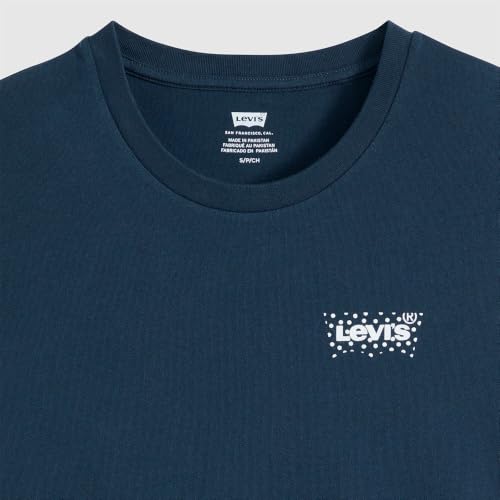 Levi's The Perfect Tee Inga Dot Bw Fill Navy Bl – Ansicht 6